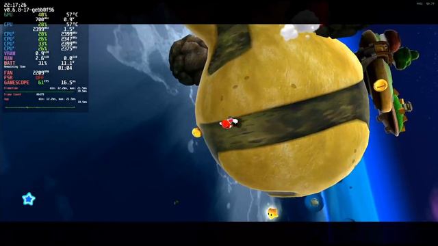 Steam Deck Emulation - Super Mario Galaxy (Nintendo Wii Dolphin) смотреть онлайн