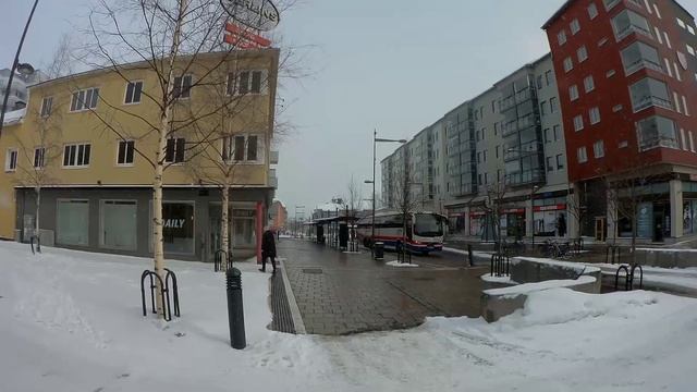 Швеция 50. Зима продолжается. Готовы к празднику Пасхи. Цена на домики в Боден. смотреть онлайн