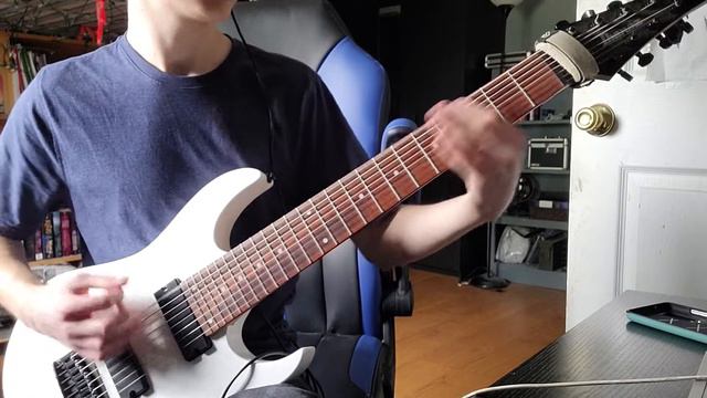 Meshuggah - They Move Below (Guitar Cover) смотреть онлайн