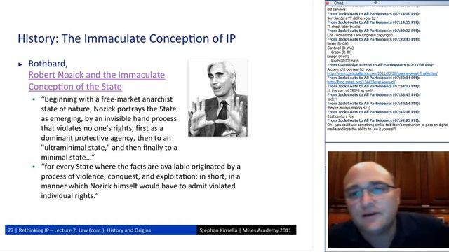 KOL173 - Rethinking IP: Lecture 2: Justifications for IP; Property, Scarcity, Ideas смотреть онлайн