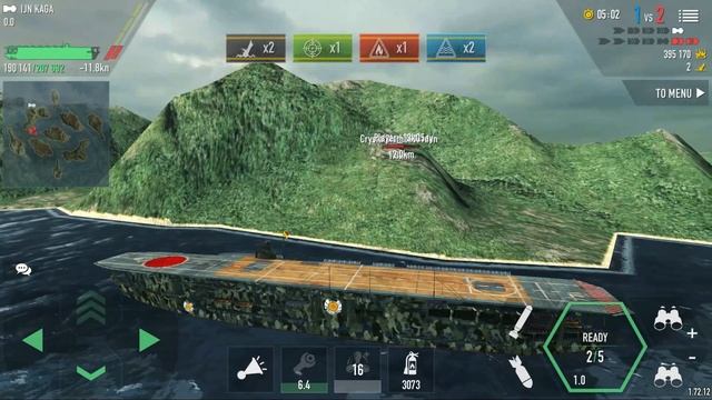 Battle Of Warships KAGA Epic Battle !