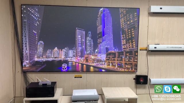 ViewSonic 2021 Newest 4k UST Laser Projector BK8 Review on XY Screens ALR PET Crystal Screen смотреть онлайн