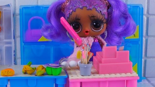 Новая одежда для беременной Марии на большой живот! 10 Лайфхаков и поделок для Куклы ЛОЛ! Сериал LO смотреть онлайн