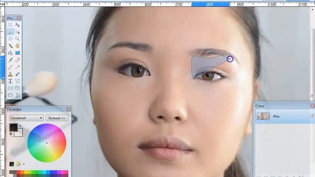 PAINT.NETКак увеличить глаза на фото смотреть онлайн