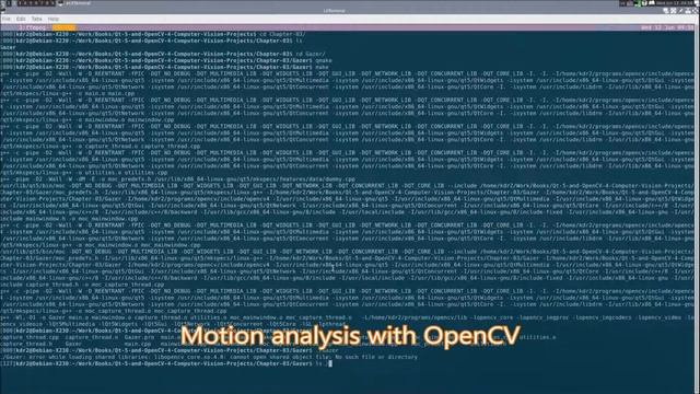 Qt 5 and Open CV 4 Computer Vision Projects | 3. Home Security Applications смотреть онлайн