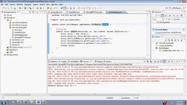 Java Springs / Templates / JDBC / Java Online Tutorial смотреть онлайн