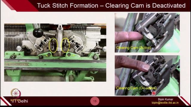 Lec 17_Weft Knit Stitches (Loop, Tuck and Float) смотреть онлайн