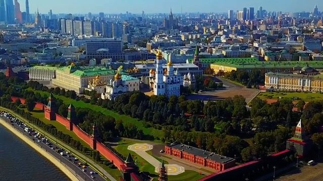 Москва с высоты птичьего полета смотреть онлайн
