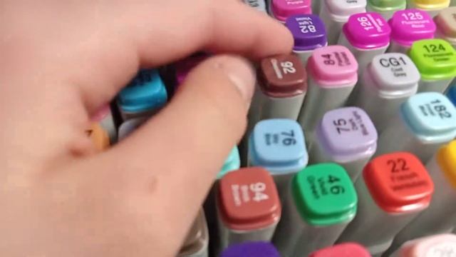 Распаковка скетч маркеров Mazari Lindo с озона
