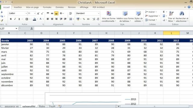 Microsoft Excel 2010 en Francais - Introduction / vue d'ensemble d'Excel 2010 смотреть онлайн