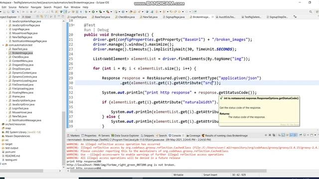 How To Find Broken Images or link Using Selenium смотреть онлайн