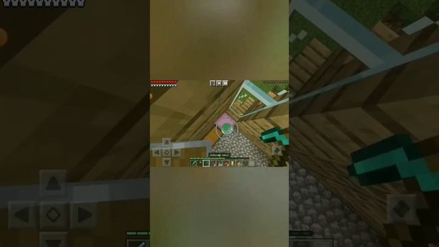 История Стива и собачки !#minecraft #short смотреть онлайн