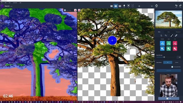Cut Out War - Topaz Mask AI - Tree - Maximum Difficulty! S1_E8 смотреть онлайн