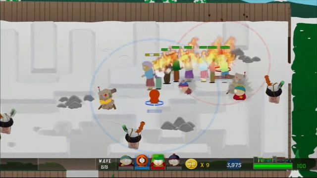 South Park Let's Go Tower Defense Play - Maze-building is the Key With Paul Part 2 смотреть онлайн