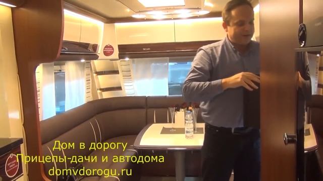 Дом на колесах с раздвижными стенами. Начало продаж уникального прицепа Cellini 750 HTD slide out смотреть онлайн