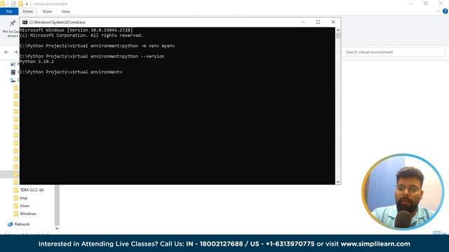 Virtual Environment in Python | How to Create Virtual Environment in Python? | Python | Simplilearn смотреть онлайн