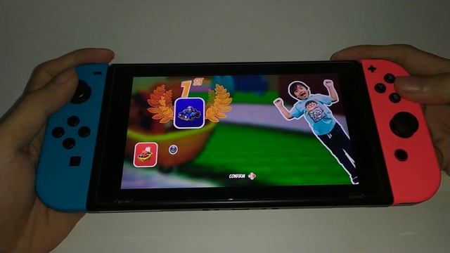 Race With Ryan Nintendo Switch Handheld Gameplay смотреть онлайн