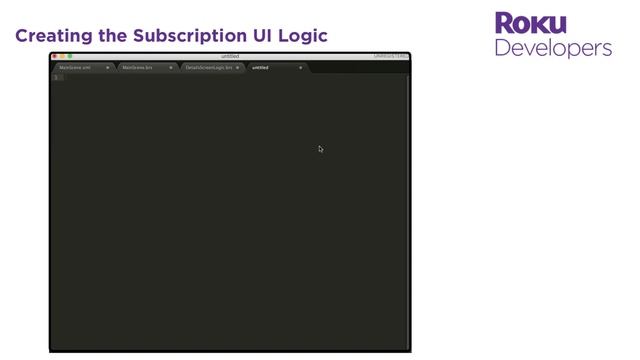 SceneGraph "Build a Roku Channel": Offering Subscriptions смотреть онлайн