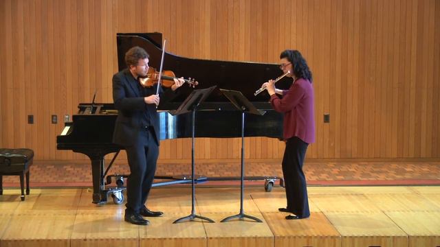 W F Bach: Duet in G Major for Two Flutes (Flute and Violin) смотреть онлайн