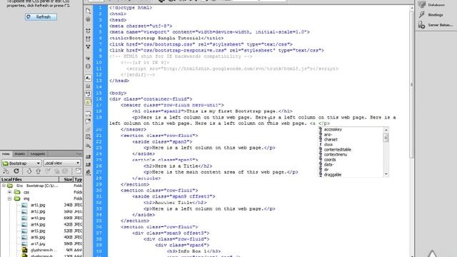 Twitter Bootstrap Bangla Tutorial (Part-3) смотреть онлайн