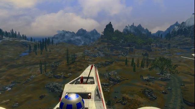 Skyrim Heavily Modded 2.0: (X-wings in Skyrim!?) смотреть онлайн