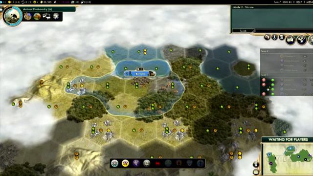 Civilization 5 Team Game with Zeke, Zac, and Devon! смотреть онлайн