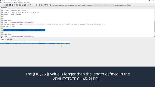 How can I troubleshoot a failed Amazon Redshift data load? смотреть онлайн