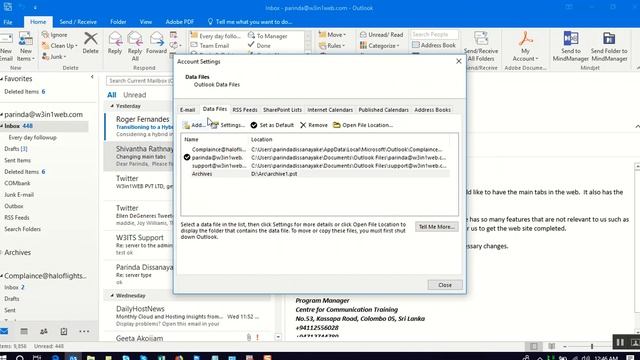 How to Archive Mail in Outlook 2016 add archive PST back смотреть онлайн