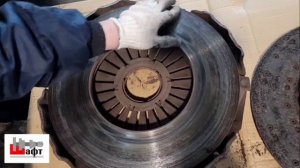 Замена комплекта сцепления на автомобиле DAF в техцентре "ШАФТ"