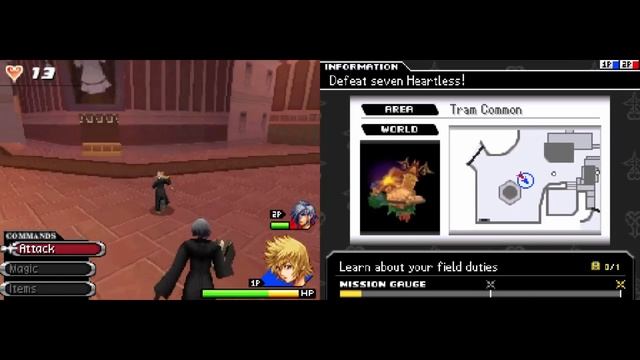 THE KEY OF DESTINY - Let's Play - Kingdom Hearts 358/2 Days - 1 - Walkthrough Playthrough смотреть онлайн