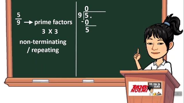 Terminating and Non-Terminating Decimals (Tagalog) with Teacher Noemi смотреть онлайн