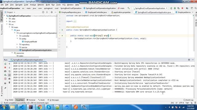 Spring Boot Mysql RestApi Hibernate Crud Opertaion Part2 смотреть онлайн