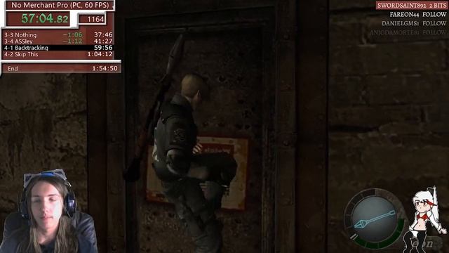 Waifu Speedrun Resident Evil 4 No Merchant Professional in 1:53:10 смотреть онлайн