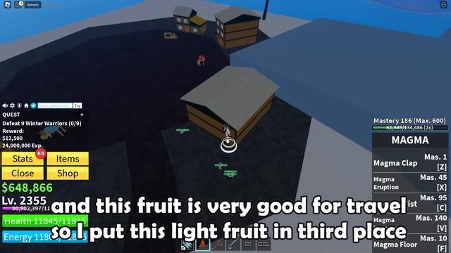 TOP 5 BEST Fruits For Grinding In Blox Fruits - 17.3 смотреть онлайн