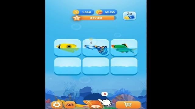 Merge Fish | Gameplay (Android) смотреть онлайн