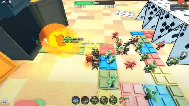 Elves protect a toy castle Roblox Tower Defense Simulator смотреть онлайн