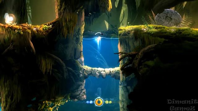 ORI AND THE BLIND FOREST (DE) - Серия #10 - Ори плавает смотреть онлайн