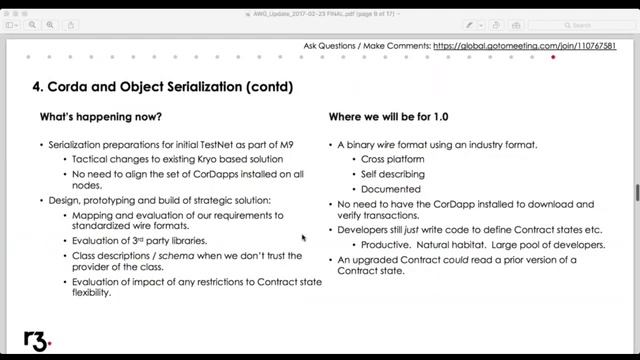 Key Concepts -Object Serialisation I Centre of Excellence for Blockchain Technologies смотреть онлайн