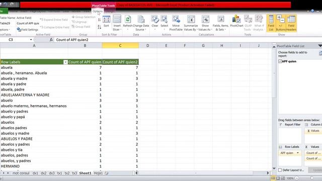 Microsoft Excel Product Activation Failed Copy of BASEDATOS 8V0 12 7 2016 8 44 45 PM смотреть онлайн