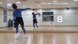 [ju라인댄스] ONE WAY TICKET/ ZUMBA/One Way tockeat-Thomas/Choreo Vishal Sharma