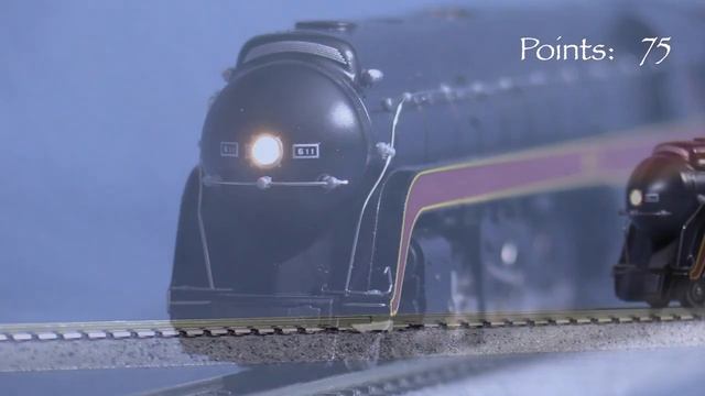 Retro Review N Bachmann Spectrum Class "J" 4-8-4 N&W смотреть онлайн