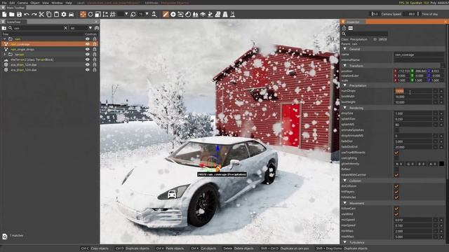Как добавить снег или сделать огромный снегопад в игре BeamNG Drive смотреть онлайн