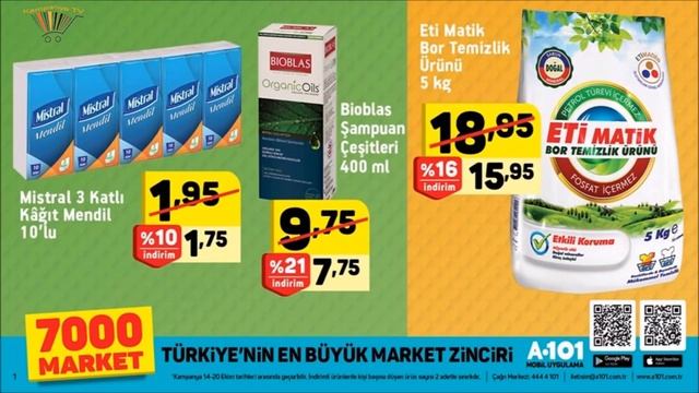 A101 14 Ekim 2017 Aktüel ürünler, 14-20 Ekim 2017 смотреть онлайн
