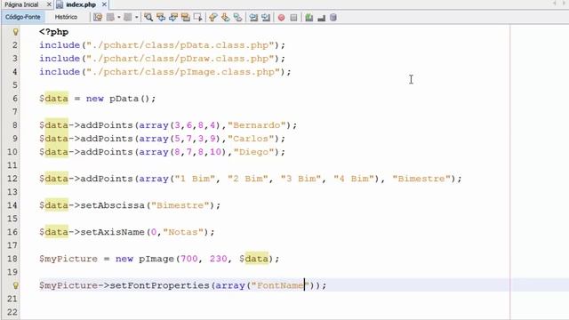 Aula 34 - Gerar gráficos em PHP - Biblioteca pChart смотреть онлайн