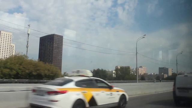 Из Филей в Пресню - на современном автобусе Мерседес по маршруту Т54 смотреть онлайн