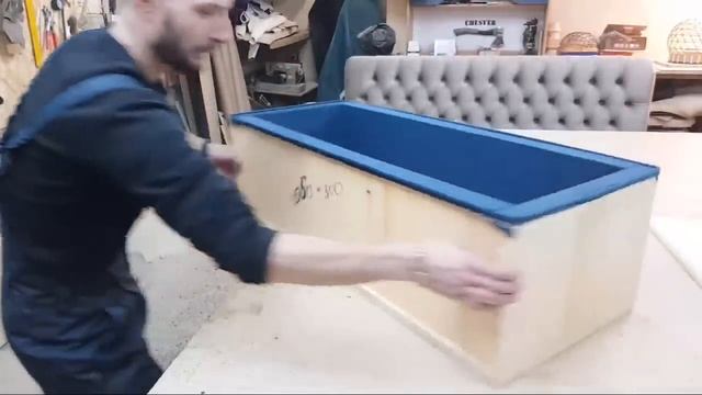 ПОДРОБНЫЙ МАСТЕР - КЛАСС как сделать банкетку пуф своими руками ЧАСТЬ 2 смотреть онлайн