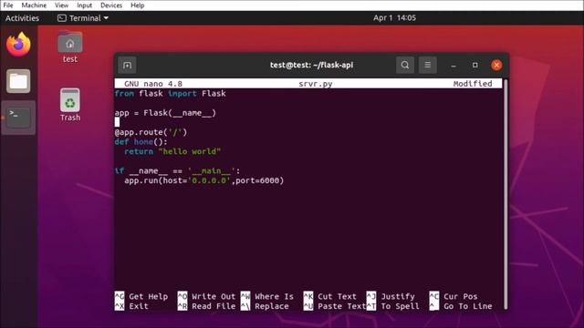 Basic Flask Server Python 2.7 Flask 1.1.2 смотреть онлайн