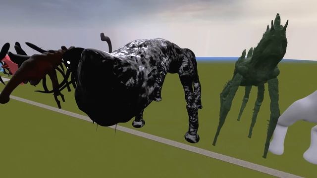 СРАВНЕНИЕ РАЗМЕРОВ НОВЫХ ГИГАНТОВ ТРЕВОРА ХЕНДЕРСОНА В ГАРРИС МОД САМЫЙ БОЛЬШОЙ МОНСТР В Garry's Mo