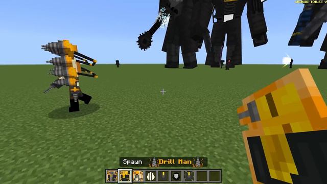 All Drill man Pack And Clock man Pack SKIBIDI TOILET ADD-ON / MOD IN MINECRAFT смотреть онлайн