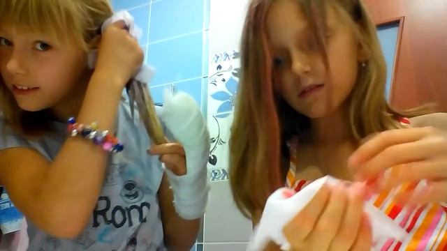 Красим волосы гуашью смотреть онлайн